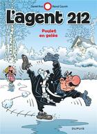 Couverture du livre « L'agent 212 Tome 23 : poulet en gelée » de Daniel Kox et Raoul Cauvin aux éditions Dupuis