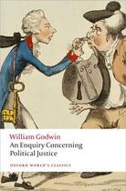 Couverture du livre « An Enquiry Concerning Political Justice » de William Godwin aux éditions Oup Oxford