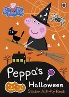Couverture du livre « PEPPA PIG ; Peppa's halloween sticker activity book » de  aux éditions Ladybird