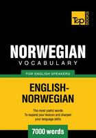Couverture du livre « Norwegian vocabulary for English speakers - 7000 words » de Andrey Taranov aux éditions T&p Books