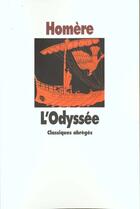 Couverture du livre « L'odyssée » de Homere aux éditions Ecole Des Loisirs