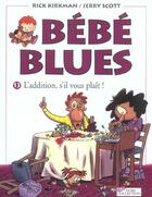 Couverture du livre « Bebe blues t.13 ; ; l'addition, s'il vous plait » de Kirkman/Scott aux éditions Hors Collection