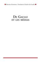 Couverture du livre « De Gaulle et les médias » de  aux éditions Nouveau Monde