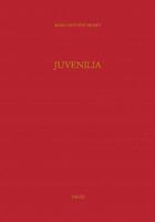 Couverture du livre « Juvenilia » de Marc-Antoine Muret aux éditions Droz