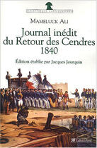Couverture du livre « Journal inedit du voyage de sainte-helene » de Ali Mameluck aux éditions Tallandier