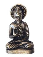 Couverture du livre « Mini statue bouddha metal argente 1,5 x 3 cm » de  aux éditions Dg-exodif