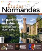 Couverture du livre « Etudes normandes n 22 - le patrimoine industriel, une richesse normande » de Collectif D'Auteurs aux éditions Orep