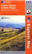 Couverture du livre « Cerne abbas & bere regis » de  aux éditions Ordnance Survey