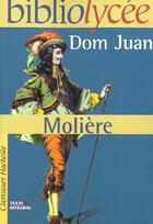 Couverture du livre « Dom Juan » de Moliere et Humieres aux éditions Hachette Education