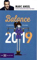 Couverture du livre « Balance (édition 2019) » de Marc Angel aux éditions Hors Collection
