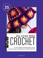 Couverture du livre « Mes fiches mémo crochet » de  aux éditions Marabout