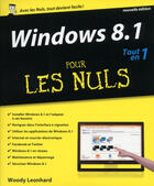 Couverture du livre « Windows 8.1 ; tout en 1 pour les nuls » de Woody Leonhard aux éditions First Interactive