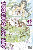 Couverture du livre « Ah ! my goddess Tome 43 » de Kosuke Fujishima aux éditions Pika