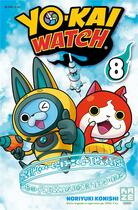 Couverture du livre « Yo-Kai Watch Tome 8 » de Noriyuki Konishi aux éditions Crunchyroll