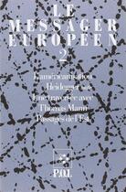 Couverture du livre « Messager europeen, 2 » de  aux éditions P.o.l