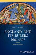 Couverture du livre « England and its Rulers » de M. T. Clanchy aux éditions Wiley-blackwell