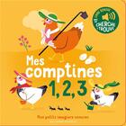 Couverture du livre « Mes comptines 1, 2, 3 - des sons a ecouter, des images a regarder » de Collectifs Jeunesse aux éditions Gallimard-jeunesse
