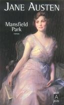 Couverture du livre « Mansfield park » de Jane Austen aux éditions Archipoche