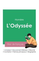 Couverture du livre « Réussir son Bac de français 2023 : Analyse de L'Odyssée d'Homère » de Homere aux éditions Bac De Francais
