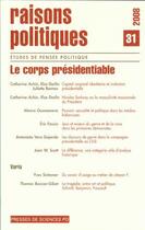 Couverture du livre « Revue Raisons Politiques T.31 » de Revue Raisons Politiques aux éditions Presses De Sciences Po