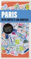 Couverture du livre « Paris en 50 cartes » de Gaspard Walter aux éditions Lonely Planet France