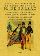 Couverture du livre « Traite de la vie élégante » de Honoré De Balzac aux éditions Maxtor