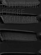 Couverture du livre « Pierre Soulages ; outrenoir » de Camille Morando et Pacquement Alfred aux éditions Perrotin