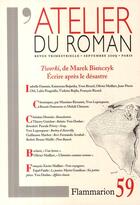 Couverture du livre « REVUE L'ATELIER DU ROMAN N.59 » de Revue L'Atelier Du Roman aux éditions Flammarion