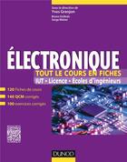 Couverture du livre « Électronique » de Yves Granjon et Serge Weber et Bruno Estibals aux éditions Dunod