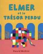 Couverture du livre « Elmer et le trésor perdu » de David Mckee aux éditions Ecole Des Loisirs