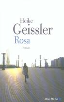 Couverture du livre « Rosa » de Geissler-H aux éditions Albin Michel