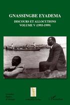 Couverture du livre « Discours et allocutions t.5 (1993-1999) » de Gnassingbe Eyadema aux éditions L'harmattan