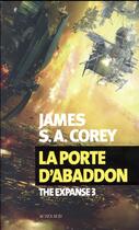Couverture du livre « The Expanse Tome 3 : la porte d'Abaddon » de James S. A. Corey aux éditions Actes Sud