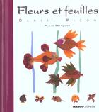 Couverture du livre « Fleurs et feuilles » de Daniel Picon aux éditions Mango