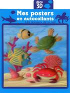 Couverture du livre « Mes posters en autocollants » de Chiodo Virginie aux éditions Cerf Volant