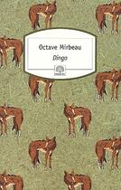 Couverture du livre « Dingo » de Octave Mirbeau aux éditions Motifs