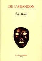 Couverture du livre « De l'abandon » de Eric Baret aux éditions Les Deux Oceans