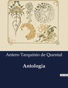 Couverture du livre « Antologia » de Antero Tarquinio De Quental aux éditions Culturea