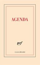 Couverture du livre « Agenda » de Collectif Gallimard aux éditions Gallimard