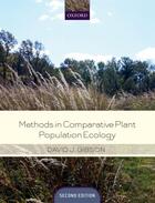 Couverture du livre « Methods in Comparative Plant Population Ecology » de David Gibson aux éditions Oup Oxford