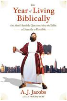 Couverture du livre « The year of living biblically » de A. J. Jacobs aux éditions Random House Digital