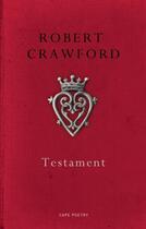 Couverture du livre « Testament » de Crawford Robert aux éditions Random House Digital