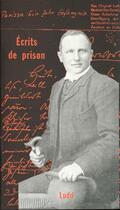 Couverture du livre « Ecrits De Prison » de Oskar Panizza aux éditions Insomniaque