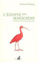 Couverture du livre « L'Egypte des magiciens » de Rudyard Kipling aux éditions Nicolas Chaudun