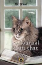 Couverture du livre « Le journal d'un chat » de Alice Besson aux éditions La Grande Vague