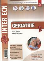 Couverture du livre « Ue inter ecn geriatrie » de C.Ruault aux éditions Vernazobres Grego