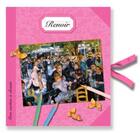 Couverture du livre « Mon carton à dessin Renoir » de Raphaelle Aubert aux éditions Au Clair De Ma Plume
