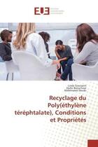 Couverture du livre « Recyclage du Poly(ethylene terephtalate), Conditions et Proprietes » de Gouissem, , Linda aux éditions Editions Universitaires Europeennes