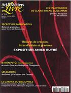 Couverture du livre « Art et metiers du livre n 312 exposition anick butre janv/fev 2016 » de  aux éditions Art Et Metiers Du Livre