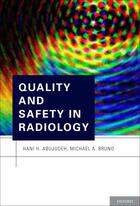 Couverture du livre « Quality and Safety in Radiology » de Hani H Abujudeh aux éditions Oxford University Press Usa